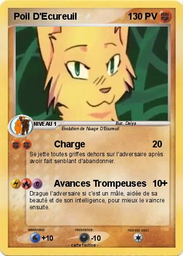 Pokemon Poil D'Ecureuil