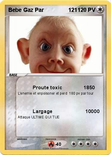 Pokemon Bebe Gaz Par                121