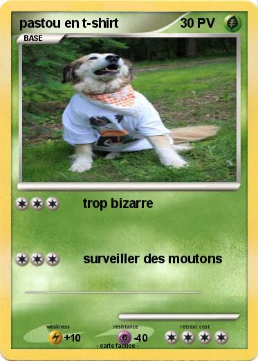 Pokemon pastou en t-shirt