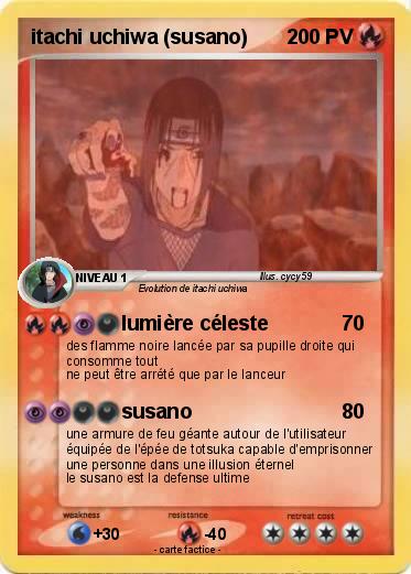 Pokemon itachi uchiwa (susano)