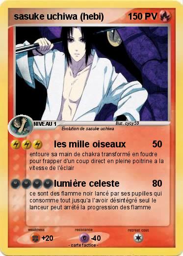 Pokemon sasuke uchiwa (hebi)