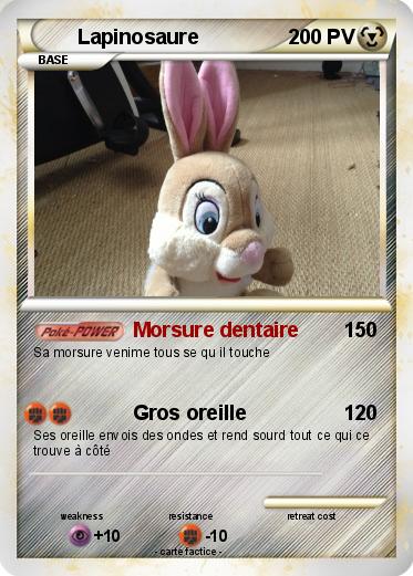 Pokemon Lapinosaure