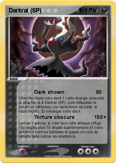 Pokemon Darkrai (SP)                       1