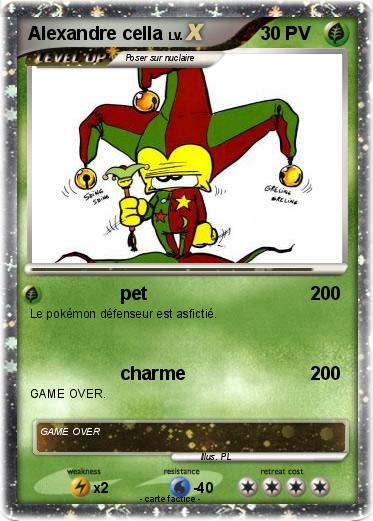 Pokemon Alexandre cella