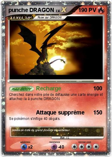 Pokemon punche DRAGON