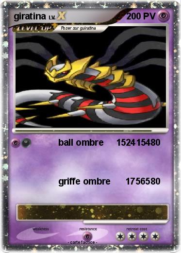 Pokemon giratina Pokemon giratina