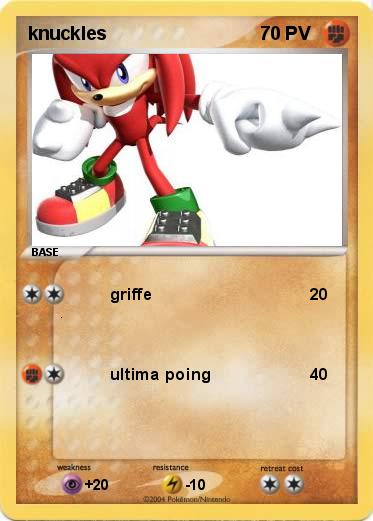 Pokemon knuckles