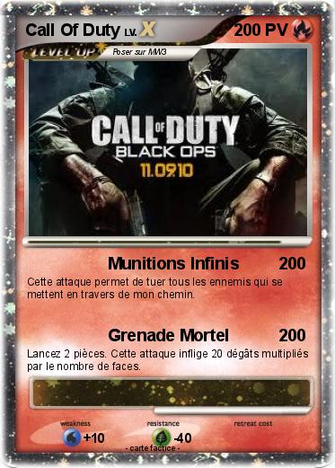 Pokemon Call Of Duty