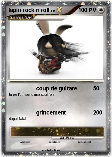 Pokemon lapin rock n roll
