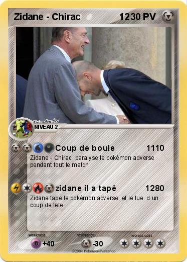 Pokemon Zidane - Chirac               12