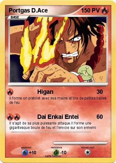 Pokemon Portgas D.Ace