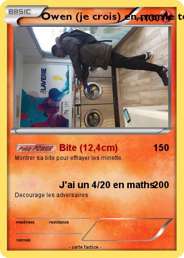 Pokemon Owen (je crois) en meme temp c un prenom de gitan
