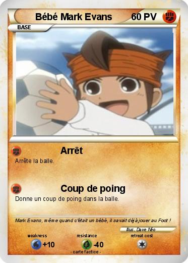 Pokemon Bébé Mark Evans
