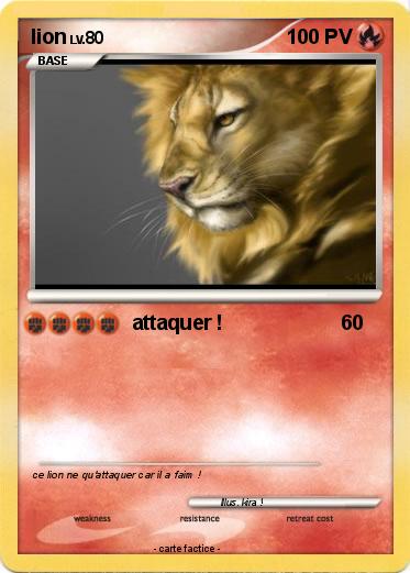 Pokemon lion