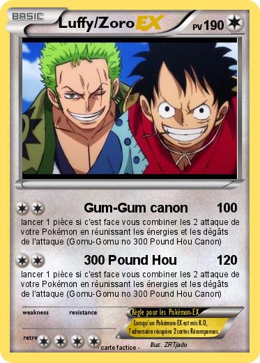 Pokemon Luffy/Zoro