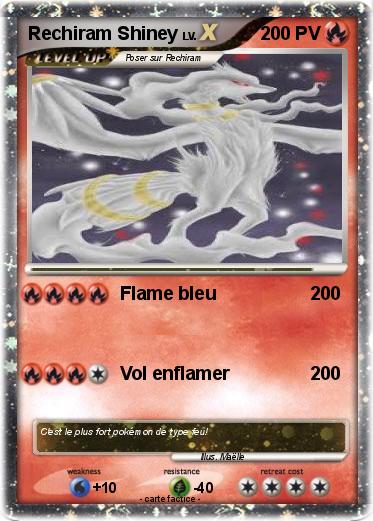 Pokemon Rechiram Shiney