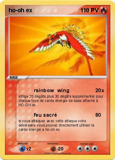 Pokemon ho-oh ex