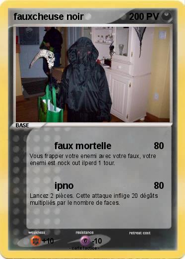 Pokemon fauxcheuse noir