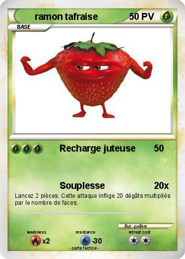 Pokemon ramon tafraise