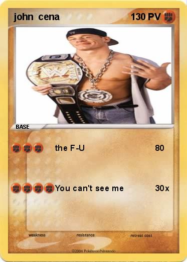 Pokemon john  cena 