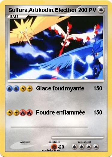 Pokemon Sulfura,Artikodin,Electhor