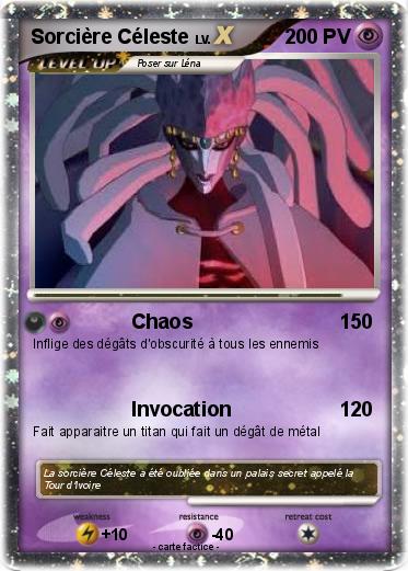 Pokemon Sorcière Céleste