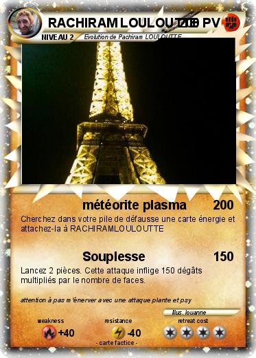Pokemon RACHIRAM LOULOUTTE