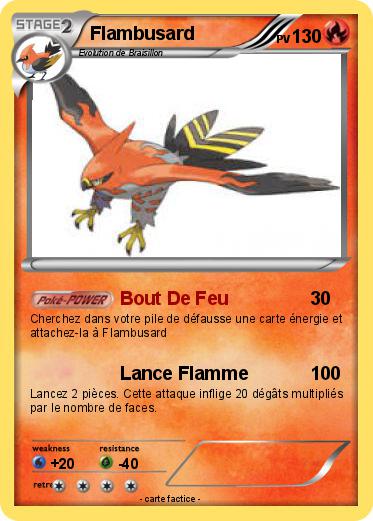 Pokemon Flambusard