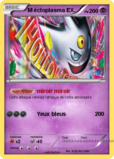 Pokemon M èctoplasma EX.