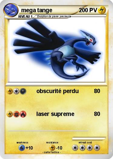Pokemon mega tange