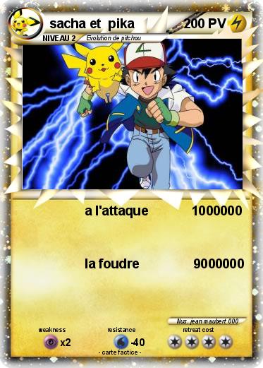 Pokemon sacha et  pika