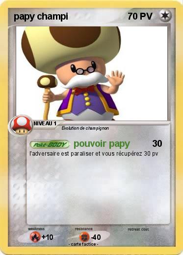 Pokemon papy champi