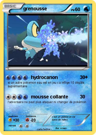 Pokemon grenousse