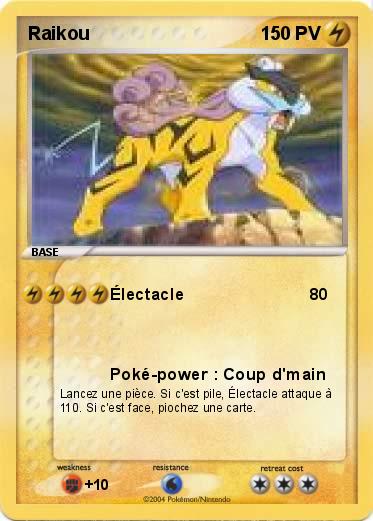 Pokemon Raikou