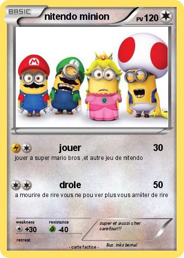 Pokemon nitendo minion