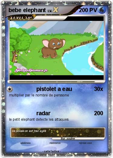 Pokemon bebe elephant