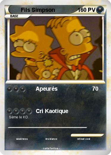 Pokemon Fils Simpson