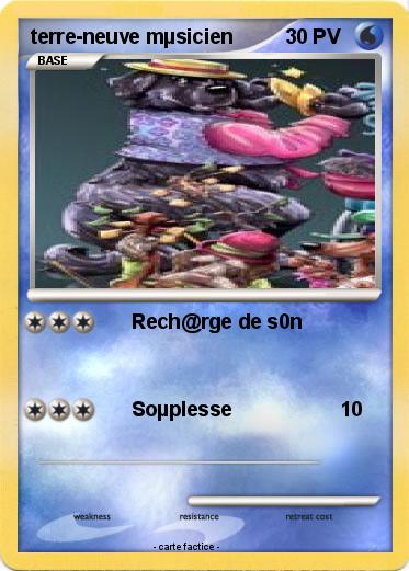 Pokemon terre-neuve mµsicien