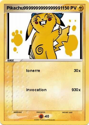 Pokemon Pikachu9999999999999991