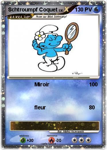Pokemon Schtroumpf Coquet