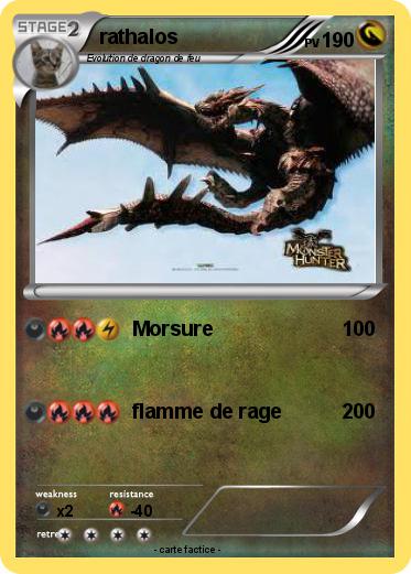 Pokemon rathalos