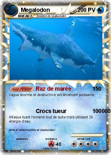 Pokemon Megalodon