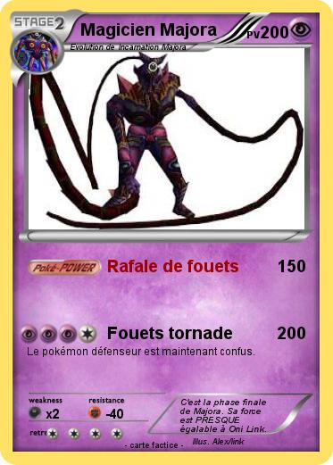 Pokemon Magicien Majora