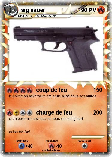 Pokemon sig sauer