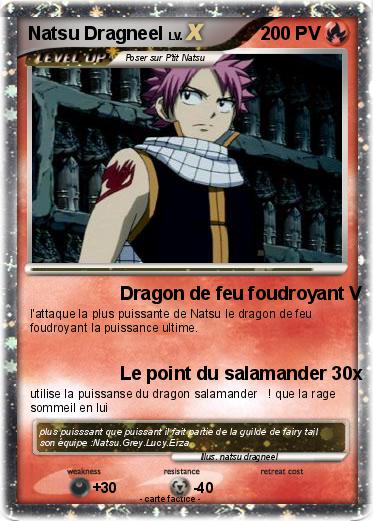 Pokemon Natsu Dragneel