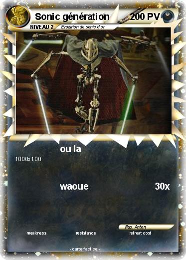 Pokemon Sonic génération