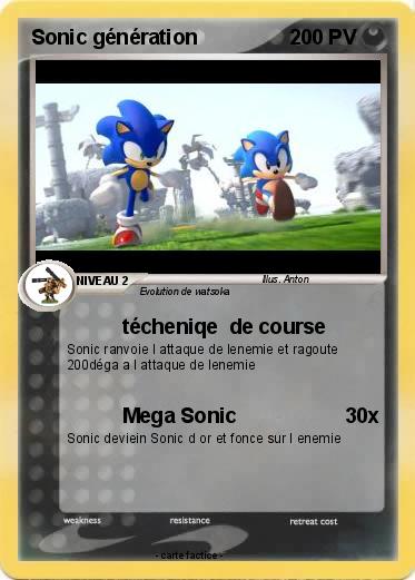 Pokemon Sonic génération
