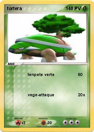 Pokemon tortera