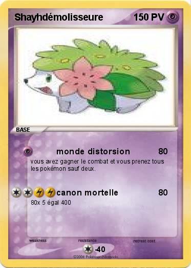 Pokemon Shayhdémolisseure