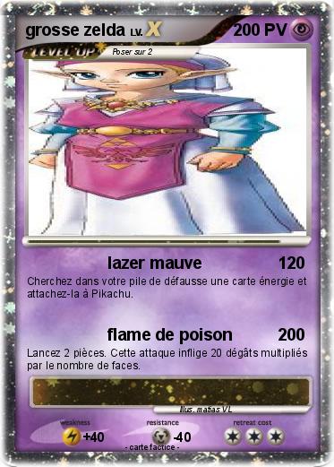 Pokemon grosse zelda